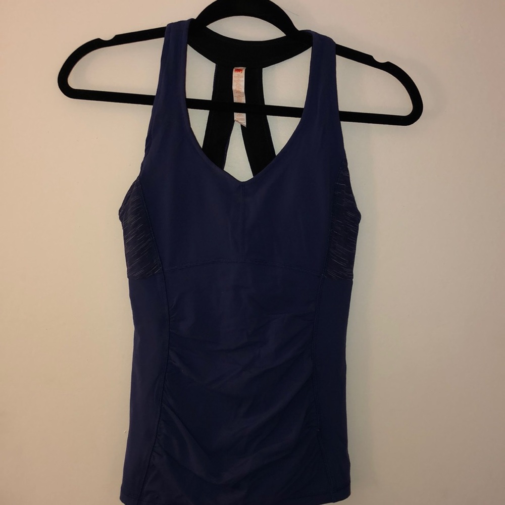 Lucy built in bra tank